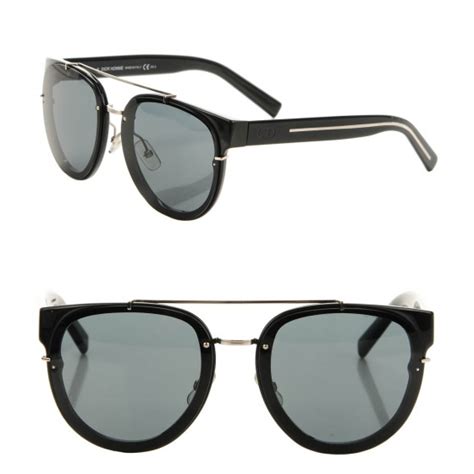 christian dior sunglasses black tie